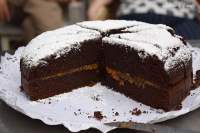   El mejor bizcocho de chocolate para tartas - Celebrando un 90 cumpleaños
