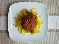   TAGLIATELLE FRESCOS CON SALSA BOLOGNESA (TMX)