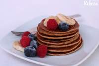   Tortitas de avena y plátano