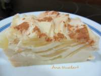   TARTA DE MANZANA CREMOSA 