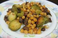   GARBANZOS CON COLES DE BRUSELAS Y TERNERA