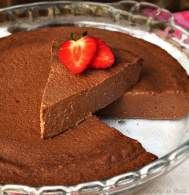   Tarta de chocolate ligera (microondas) {Light chocolate cake (no oven)}
