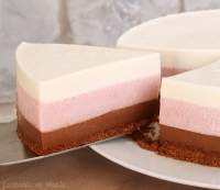   Tarta Neapolitan {sin horno}
