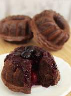   {Mini} Chocolate Banana Bundt Cakes
