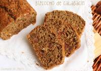   Bizcocho de calabacín y canela {Cinnamon zucchini cake}
