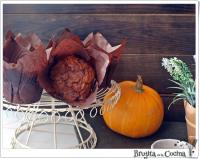   Muffin de calabaza con crumble chocolateado