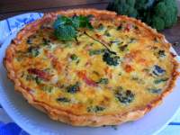   QUICHE DE BRECOL CON QUESO CEBREIRO