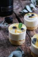 
MINI CHEESECAKES DE GINTONIC  