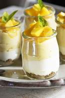 Vasitos de crema de mango con requesón Cook Expert / Chez Silvia