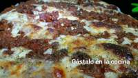   PIZZA BARBACOA CON CARNE 