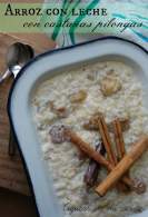   Arroz con leche con castañas pilongas