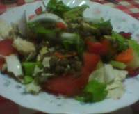   Ensalada de lentejas