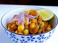   CHANNA MASALA, GARBANZOS CELESTIALES...
