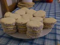   Alfajores de maicena sin gluten