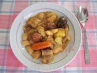   JUDIONES DE LA GRANJA CON COSTILLAS.