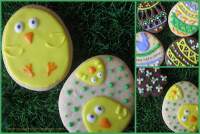   GALLETAS DECORADAS DE PASCUA: HUEVOS Y POLLITOS