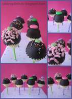   BIZCOBOLAS: CUPCAKES DE CHOCO-FRAMBUESA