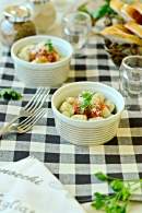   Ñoquis de ricotta y aguacate