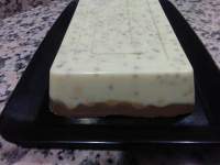   Turrón crujiente de chocolate blanco 