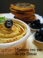   HUMMUS CON PAN DE SEMILLA LIBANES