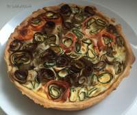 TARTA SALADA CON VERDURAS