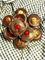   Cupcakes de chocolate cremosos para disfrutar las vacaciones