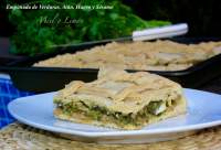 EMPANADA DE VERDURAS CON ATÙN, HUEVO Y SÈSAMO