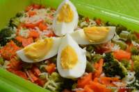   Arroz con verduras variadas en estuche Lékué