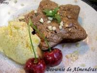   Brownie con Almendras