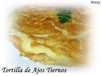   Tortilla de Ajos Tiernos