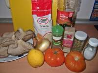   QUINOA CON SETAS Y TOMATE