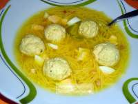   Sopita de albondiguillas al Jeréz ( Recetas solidarias ) #RecetasSolidariasParaNavidad