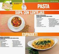   Recetas con pasta