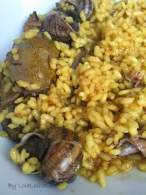 ARROZ DE LA MONTAÑA O PAELLA DE CONEJO Y CARACOLES