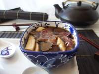   Sopa de setas con trufa y jabugo - Nobu Matsuhisa