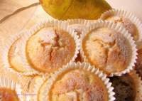   Mis muffins de pera y macadamia