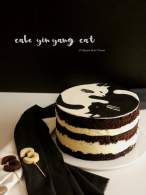   Cake Yin Yang Cat