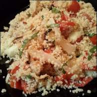   Ensalada griega de cous cous