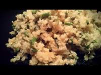   Risotto de quinoa con espárragos
