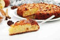 Torta de manzana sin manteca  