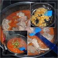   CARNE DE COCIDO CON TOMATE