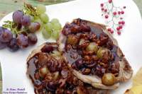   Lomo de Ibérico con Nueces y Uvas