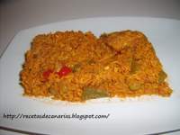   Arroz amarillo con carne