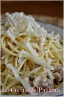   Espaguetis a la Carbonara tradicionales y su variante española habitual (Dos recetas al precio de una!!)
