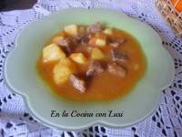   Estofado de Ternera con Patatas en olla GME