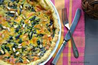   QUICHE DE ESPINACAS Y SALMON AHUMADO