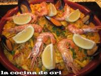   PAELLA  DE MARISCO AL HORNO