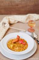   Arroz meloso con bogavante y gambones