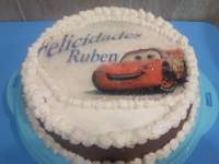   Tarta Rayo McQuinn de Cars