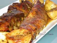 COSTILLAR de CERDO con Naranja y Brandy